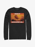 Star Wars Waking Up After The Party Long-Sleeve T-Shirt