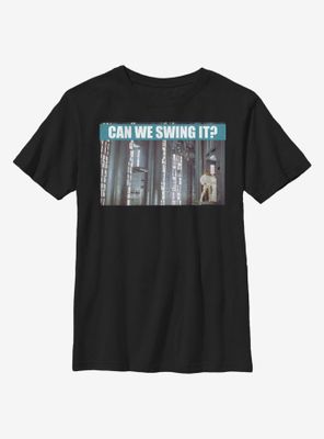Star Wars Can We Swing It? Youth T-Shirt