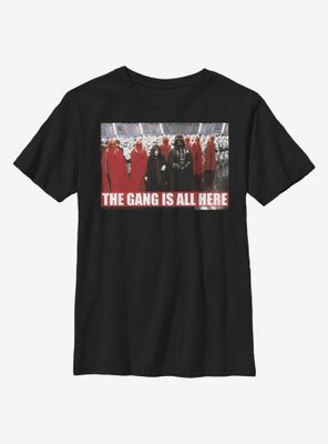 Star Wars Gang Is All Here Youth T-Shirt