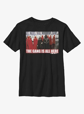 Star Wars Gang Is All Here Youth T-Shirt