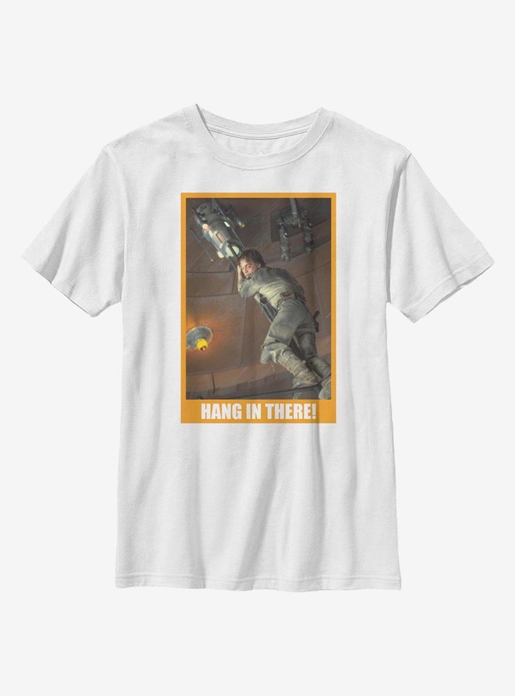 Star Wars Hang There Luke Youth T-Shirt