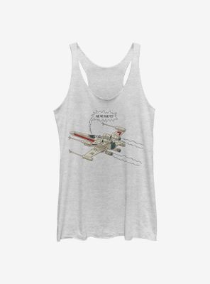 Star Wars Are We There Yet Womens Tank Top