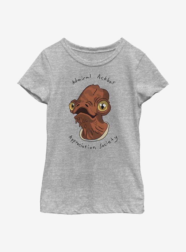 Star Wars Ackbar Appreciation Youth Girls T-Shirt