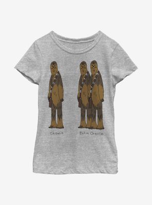 Star Wars Extra Chewie Youth Girls T-Shirt