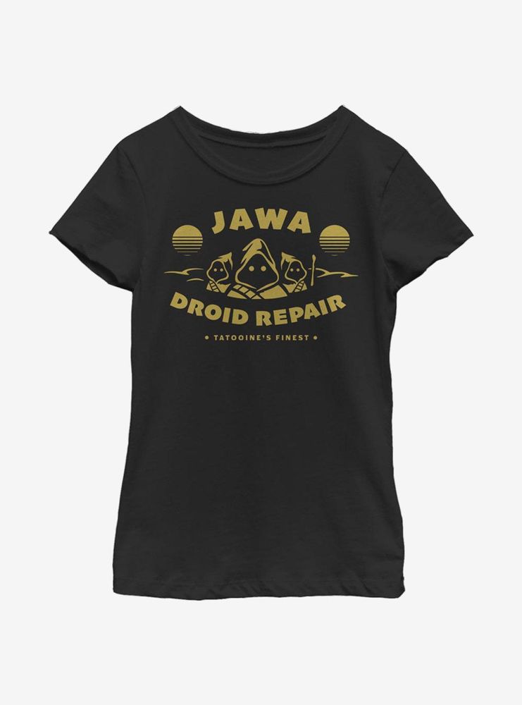 Star Wars Jawa Repair Youth Girls T-Shirt