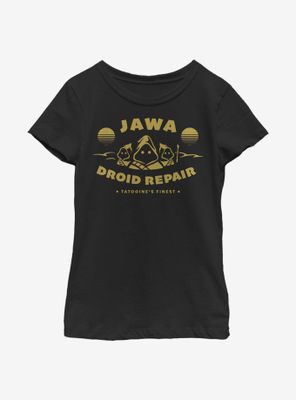 Star Wars Jawa Repair Youth Girls T-Shirt