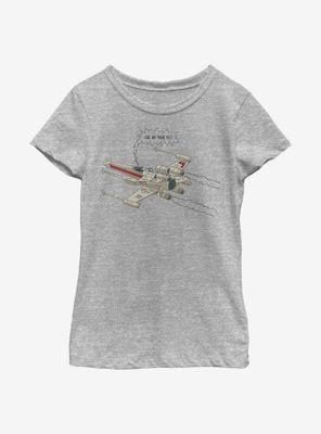 Star Wars Are We There Yet Youth Girls T-Shirt