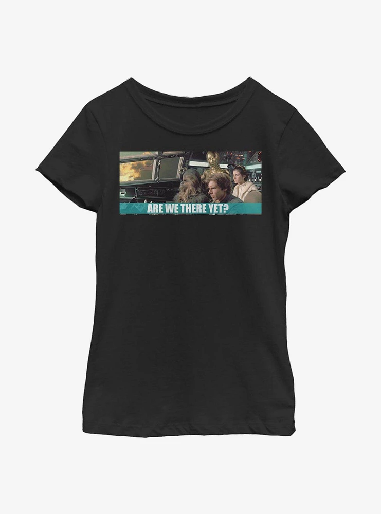 Star Wars There Yet Youth Girls T-Shirt