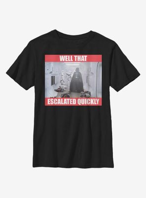 Star Wars Escalated Quickly Youth T-Shirt