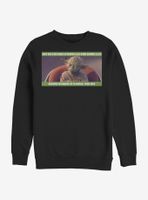 Star Wars Yoda Planning Sweatshirt