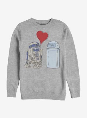 Star Wars R2 Trash Love Sweatshirt
