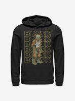 Star Wars Retro Multiple Bossk Hoodie