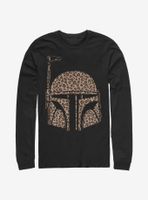 Star Wars Boba Cheetah Long-Sleeve T-Shirt