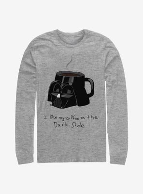 Star Wars Coffee Dark Side Vader Mug Long-Sleeve T-Shirt