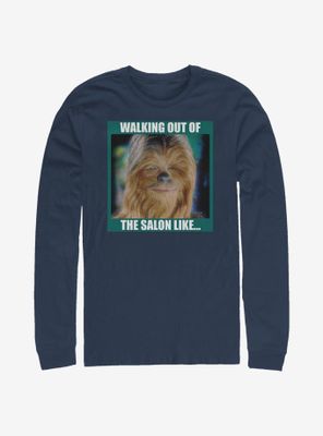 Star Wars Chewie Salon Long-Sleeve T-Shirt