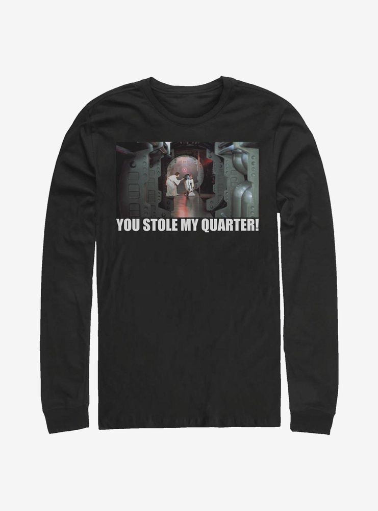 Star Wars You Stole My Quarter! Long-Sleeve T-Shirt