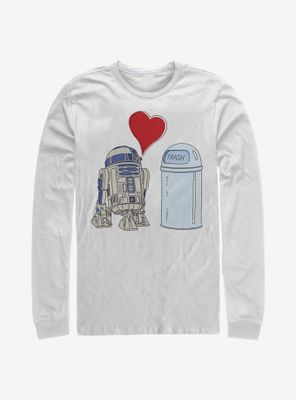 Star Wars R2 Trash Love Long-Sleeve T-Shirt