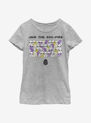 Star Wars Join The Egg-Pire Youth Girls T-Shirt