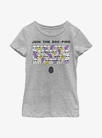 Star Wars Join The Egg-Pire Youth Girls T-Shirt