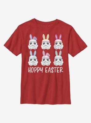 Star Wars Hoppy Stormtrooper Easter Youth T-Shirt