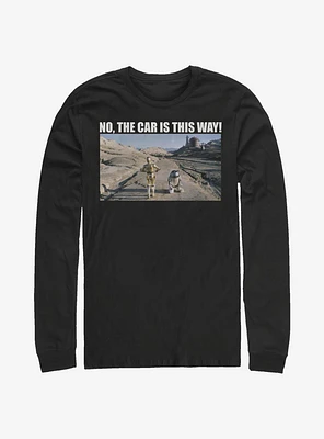 Star Wars Where's The Car Long-Sleeve T-Shirt