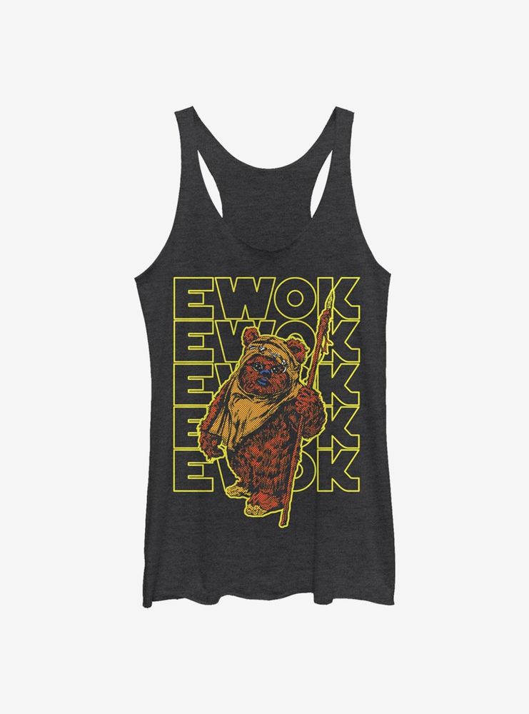 Star Wars Retro Multiple Ewok Tank Top