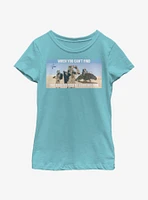 Star Wars Storm Troopers Can't Find Droids Youth Girls T-Shirt