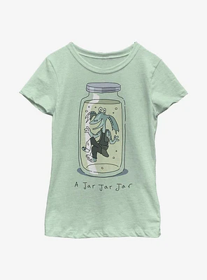 Star Wars Jar Youth Girls T-Shirt