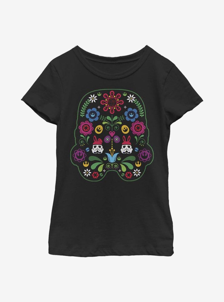 Star Wars Stormtrooper Rosemaling Youth Girls T-Shirt