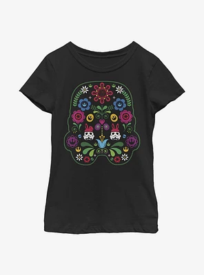 Star Wars Stormtrooper Rosemaling Youth Girls T-Shirt