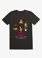 Meditation Games Coffee and Books T-Shirt