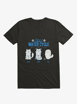 The States Of Water Cycle Cat T-Shirt
