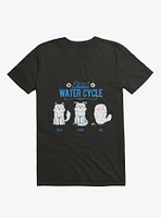 The States Of Water Cycle Cat T-Shirt