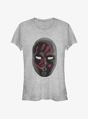 Marvel The Falcon And Winter Soldier Flag Smashers Mask Girls T-Shirt