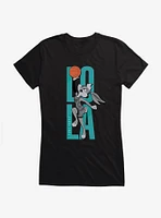 Space Jam: A New Legacy Lola Bunny Tune Squad Basketball Girls T-Shirt