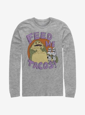 Star Wars Jabba Tacos Long-Sleeve T-Shirt