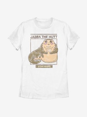 Star Wars Cute Jabba Womens T-Shirt
