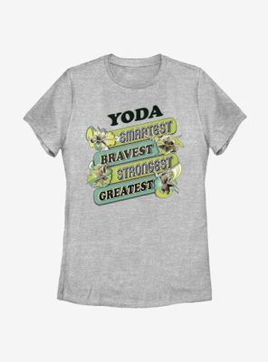 Star Wars Yoda Jumble Womens T-Shirt