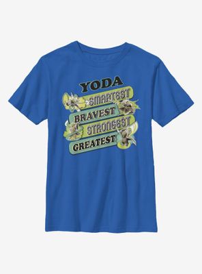 Star Wars Yoda Jumble Youth T-Shirt