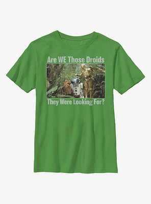 Star Wars Are We Those Droids? Youth T-Shirt