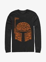 Star Wars Boba Jackolanterns Long-Sleeve T-Shirt