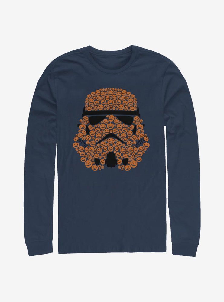 Star Wars Stormtroopers Jackolanterns Long-Sleeve T-Shirt