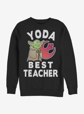 Star Wars Yoda Best Teacher Sweatshirt