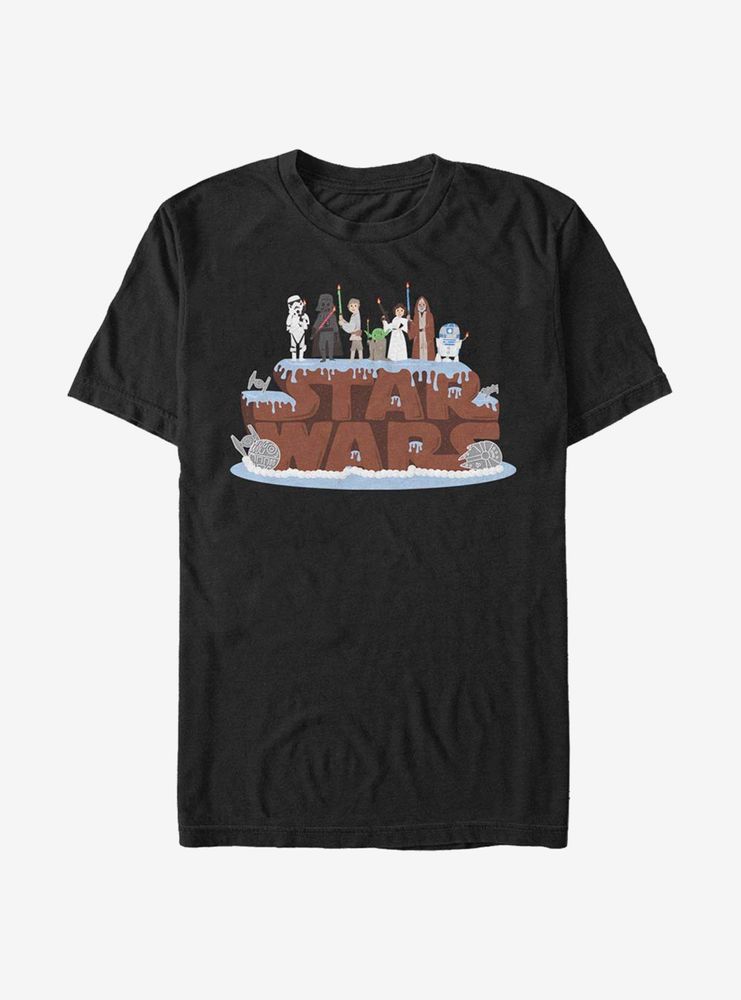 Star Wars Birthday Cake T-Shirt