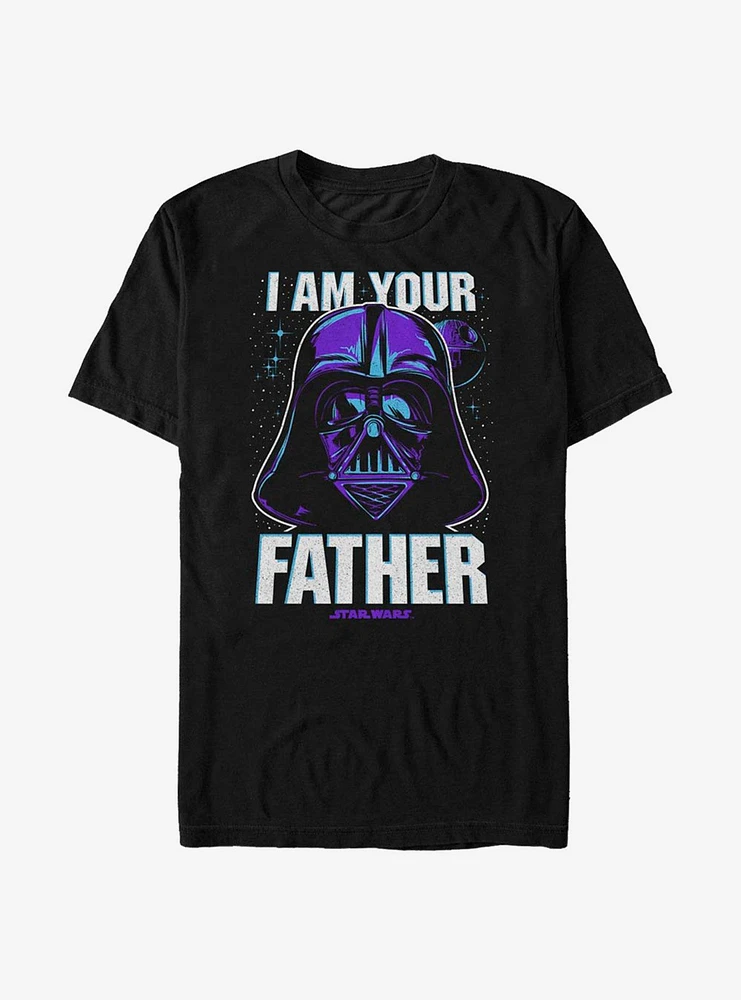 Star Wars I Am Your Father Vader Bold Letters T-Shirt