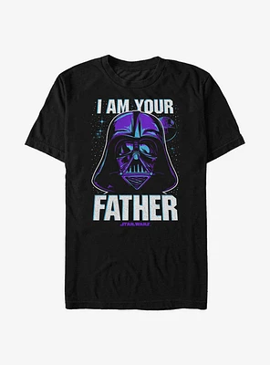 Star Wars I Am Your Father Vader Bold Letters T-Shirt