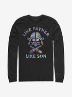 Star Wars Like Father Son Vader Long-Sleeve T-Shirt