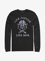Star Wars Like Father Son Vader Long-Sleeve T-Shirt