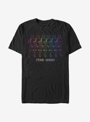Star Wars Chrome Line Stormtroopers T-Shirt