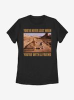 Star Wars Droid Friends Never Lost Womens T-Shirt